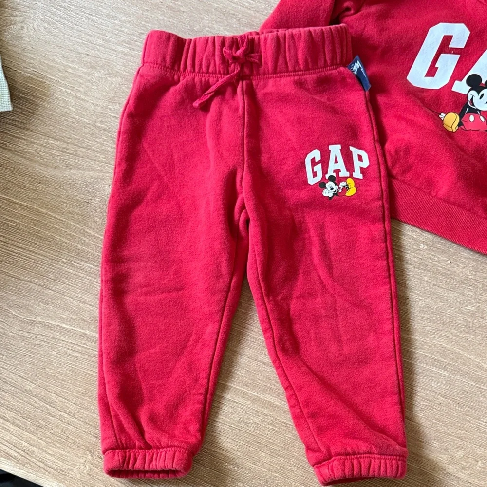 GAP Mickey Mouse Hoodie and Jogger Set - Picture 3 of 6